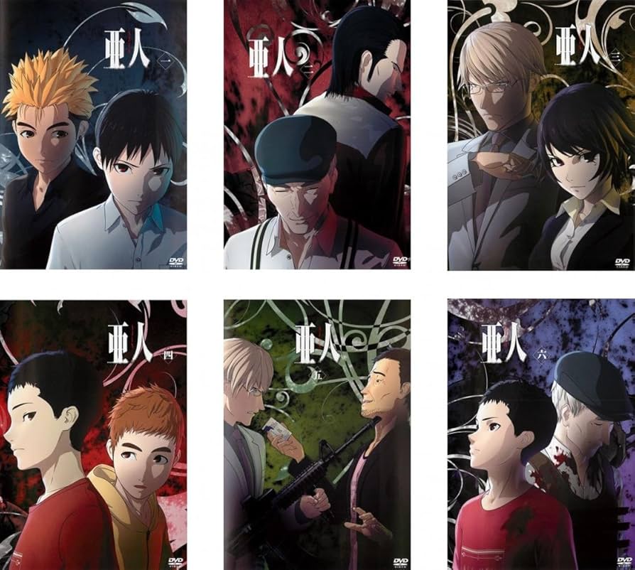 亜人　アニメ　シーズン1　全13話　欧州版　DVD　import n5ksbvb 亜人 1-13話 325分 DVD シーズン1 あじん アニメ 輸入版 : Ecoma